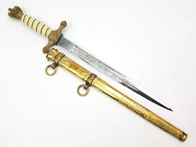SOLD - Etched Kriegsmarine Dagger