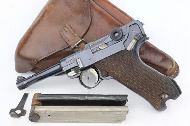 SOLD - Excellent 1915 DWM Luger Rig