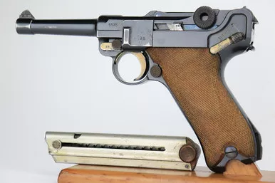 SOLD - Excellent 1916 DWM Luger (6628n - 25670)