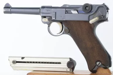 SOLD - Excellent 1916 DWM Luger - Matching Magazine (7474m - 33878 - RJ)