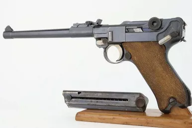 SOLD - Excellent 1917 DWM Artillery Luger (60m - 29438)
