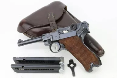 SOLD - Excellent 1938 Luger Rig