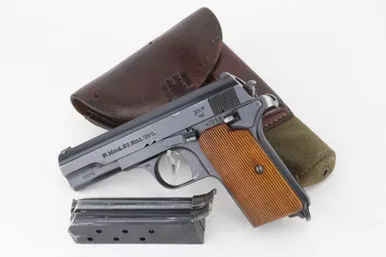 SOLD - Excellent 1941 Nazi Femaru M37 Rig - Matching Magazine (47212 - 36697 - RJ)