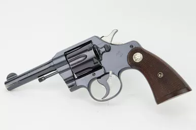 SOLD - Excellent 1942 Colt Official Police Revolver - With Factory Letter