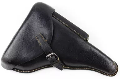 SOLD - Excellent 1942 Pigskin Luger Holster
