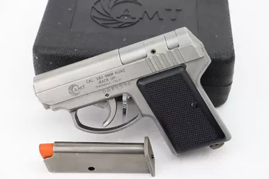 SOLD - Excellent AMT "Back Up" Pistol