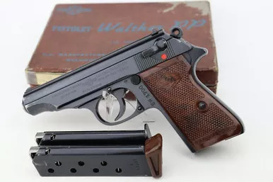 SOLD - Excellent Austrian Police Manurhin PP - Two Matching Magazines