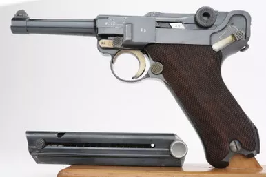 SOLD - Excellent Banner Mauser P.08 Luger - 1940 mfg