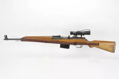 SOLD - Excellent Berlin Lubecker (qve) K.43 w/ ZF.4 Scope - 1945 mfg