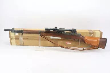 SOLD - Excellent, Boxed Springfield M1D Sniper - 5 Digit Serial