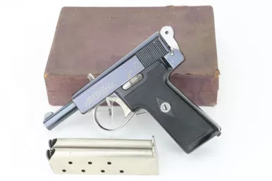 SOLD - Excellent,Boxed Webley & Scott Metropolitan Police - .32 ACP
