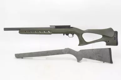 SOLD - Excellent Bull Barrel Ruger 10/22 w/ Archangel Stock & Volquartzen Trigger