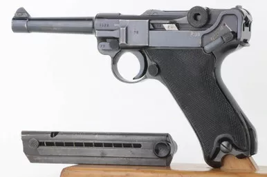 SOLD - Excellent BYF 42 "Black Widow" Mauser Luger