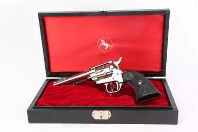 SOLD - Excellent, Cased Colt Frontier Scout .22 LR Revolver - Bat Masterson Commemorative