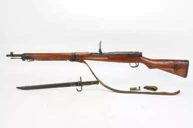 SOLD - Excellent, Complete Toyo Kogyo Type 99 Arisaka w/ Bayonet - Full Mum, Matching