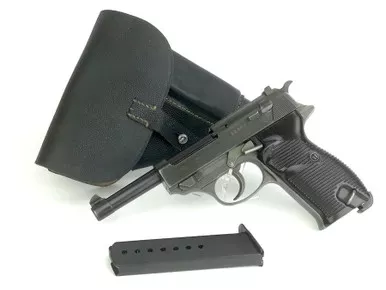 SOLD - Excellent - Dual Tone 1944 Mauser P.38 With Pebble Holster