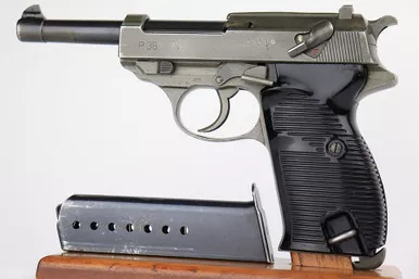 SOLD - Excellent Dual-Tone Mauser P.38 - BYF 44 (7619b - 25669)