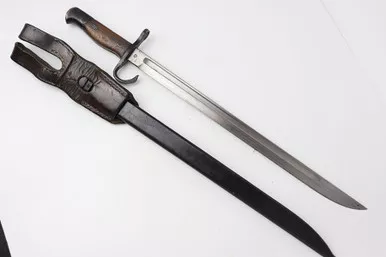 SOLD - Excellent - Early Kokura Arsenal T30 Bayonet With Frog