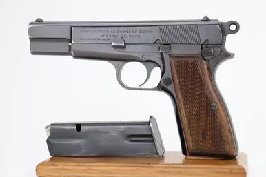 SOLD - Excellent German Army FN Browning High Power (52410a - 28120)