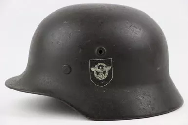 SOLD - Excellent M40 Double Decal Combat Police Helmet