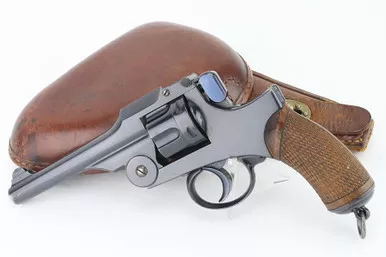 SOLD - Excellent Nambu Type 26 Revolver Rig