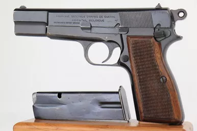 SOLD - Excellent Nazi FN Browning High Power (42600a - 25021)