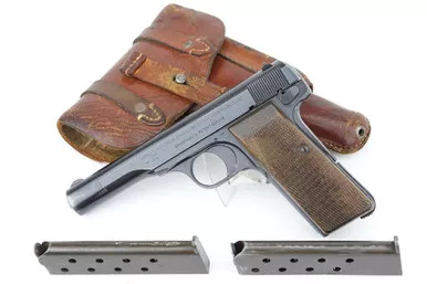 SOLD - Excellent Nazi FN Browning M1922 Rig (3397c - 25275)