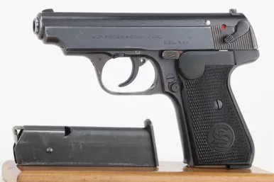 SOLD - Excellent Nazi Sauer 38h (370863 - 33930 - RJ)