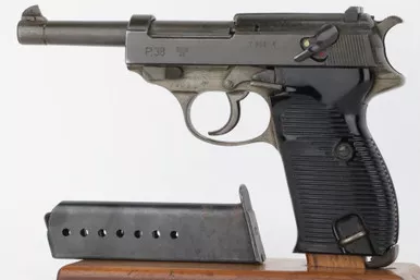 SOLD - Excellent, Rare SVW 45 Mauser P.38 - All Phosphate