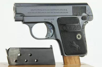 SOLD - Exceptional Colt Model 1908 Vest Pocket - 1919 Mfg