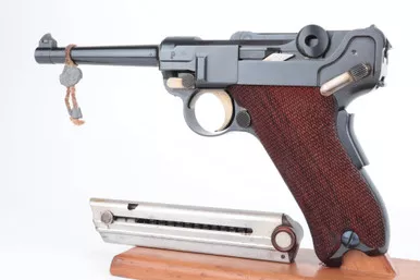 SOLD - Extraordinarily Rare, Swiss DWM Model 1900 Luger - "A"Suffix