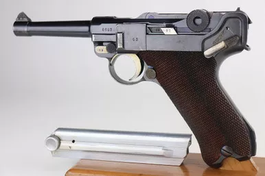 SOLD - Extremely Rare Police Mauser Luger - 1936 Mfg