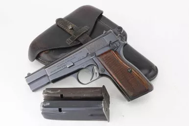 SOLD - FN Browning Hi Power Rig - Austrian Police Contract