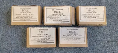 SOLD - Frankford Arsenal .30 M2 Ammo - .30-06