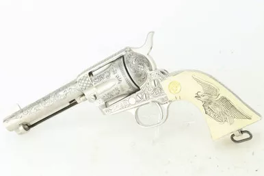 SOLD - Franklin Mint Patton Commemorative Revolver - Toy