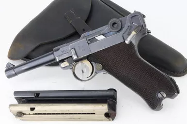 SOLD - G Date Mauser Luger Rig - With Capture Docs