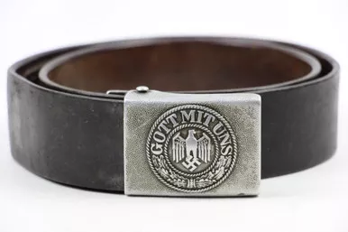 SOLD - German Heer Army Belt & Buckle (KW041624-3)