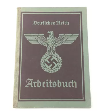 SOLD - German Nazi Party Pay Workbook