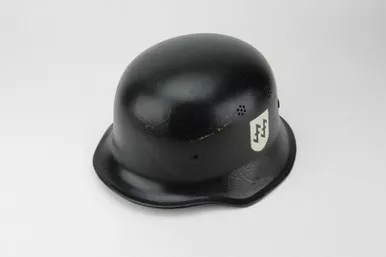SOLD - German Police Helmet With Repro Decals