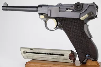 SOLD - Gorgeous DWM Model 1906 "American Eagle" Luger (28827 - 28404)