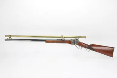 SOLD - Gorgeous Garrett Arms Sharps Rifle w/ Brass Optic