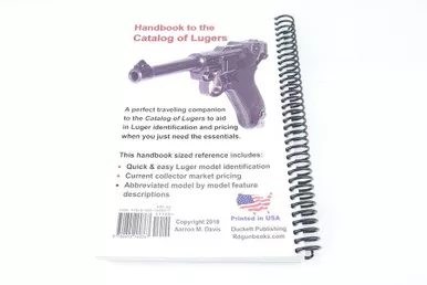 SOLD - Handbook to the Catalog of Lugers (100924-6-AB)