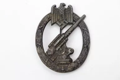 SOLD - Herman Aurich Flak Gunner Badge