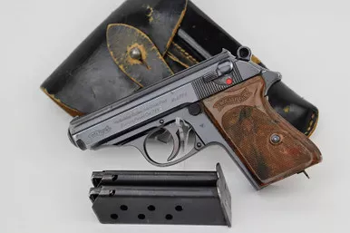 SOLD - High Polish Walther PPK Rig - Police Eagle/C (334258k - 25927)