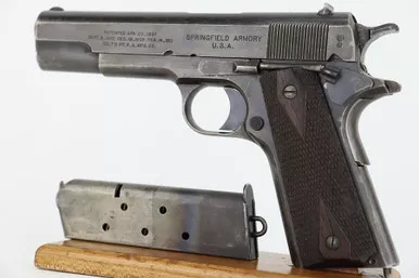 SOLD - Interesting Springfield 1911 - No Serial Number
