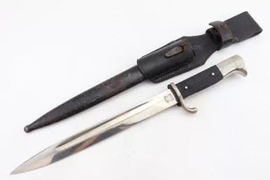 SOLD - K98 Dress Bayonet With Frog & Scabbard