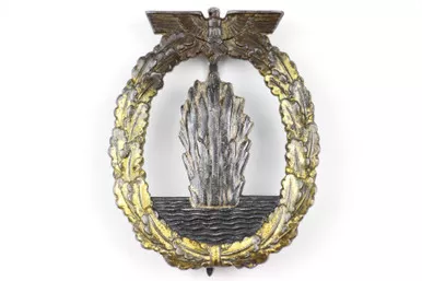 SOLD - Kriegsmarine Minesweeper Badge (KW041624-4)