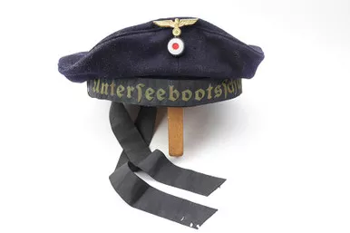 SOLD - Kriegsmarine U-Boat School Cap