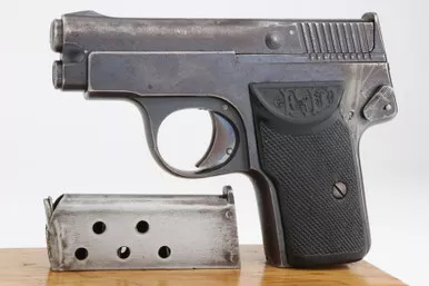 SOLD - Langenhan Model III Vest Pocket Pistol - 6.35mm