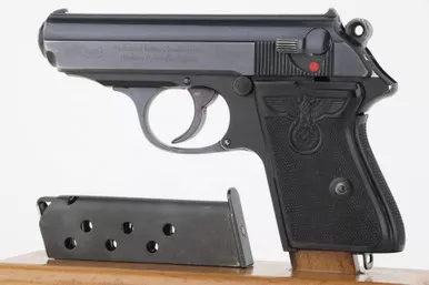 SOLD - Late-Production Dural Walther PPK - Black "Party Leader" Grip (36890)
